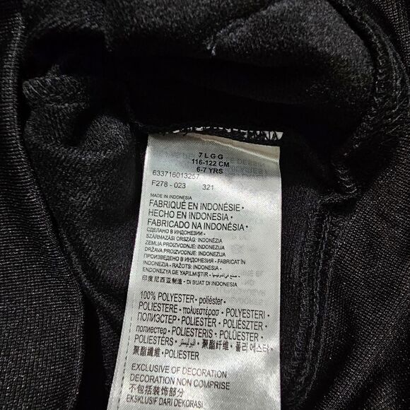 Nike Sportswear Track Jacket Multi Logo Kids Size 7 Black Red Yellow White New - Picture 7 of 9